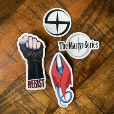 The Martyr Series Stickers